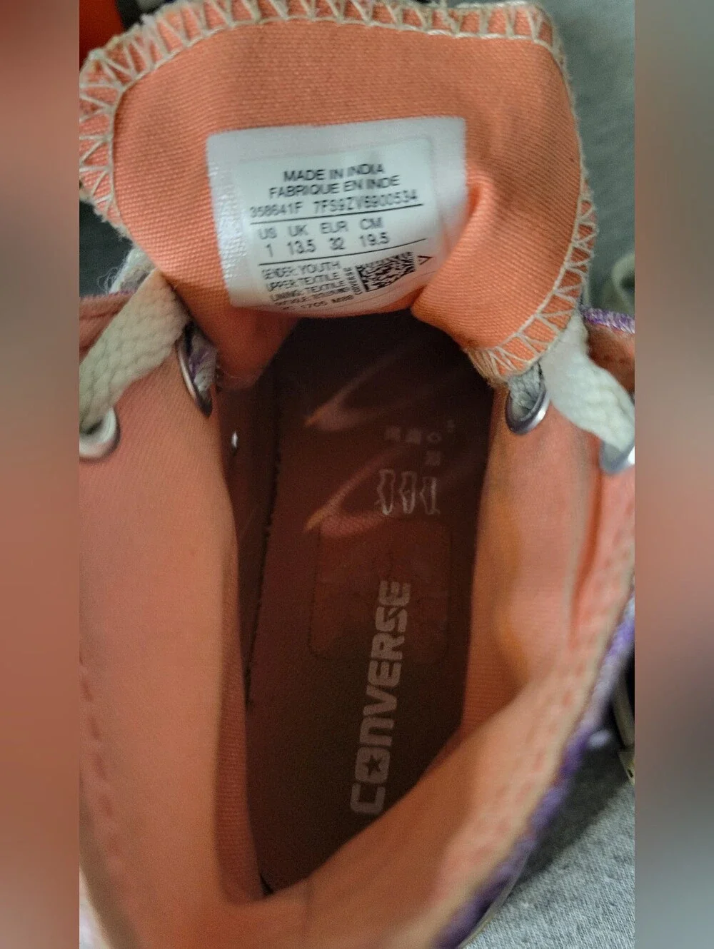 Converse used but